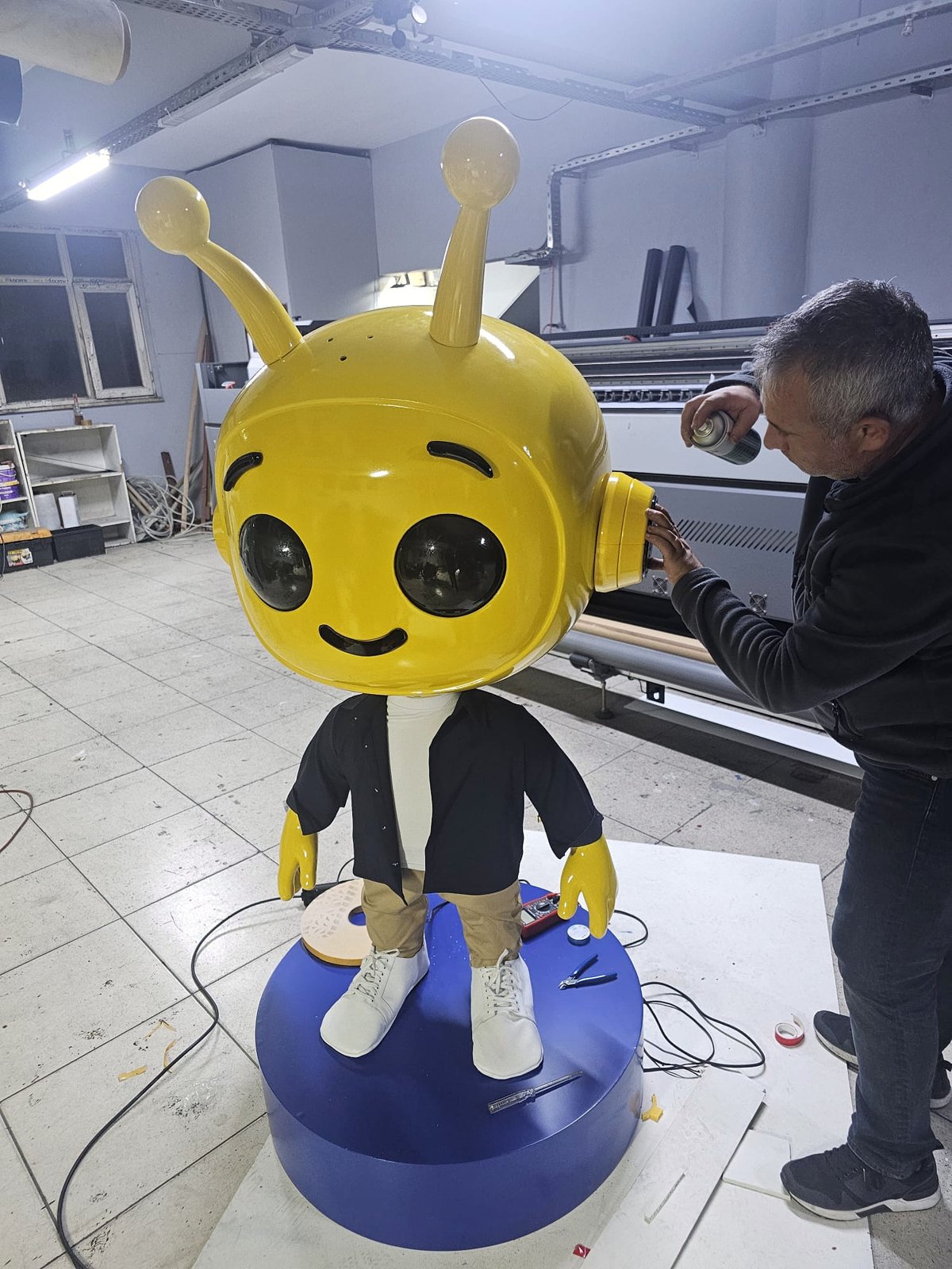 Karakter ve maskot — Üç boyutlu ﬁgür