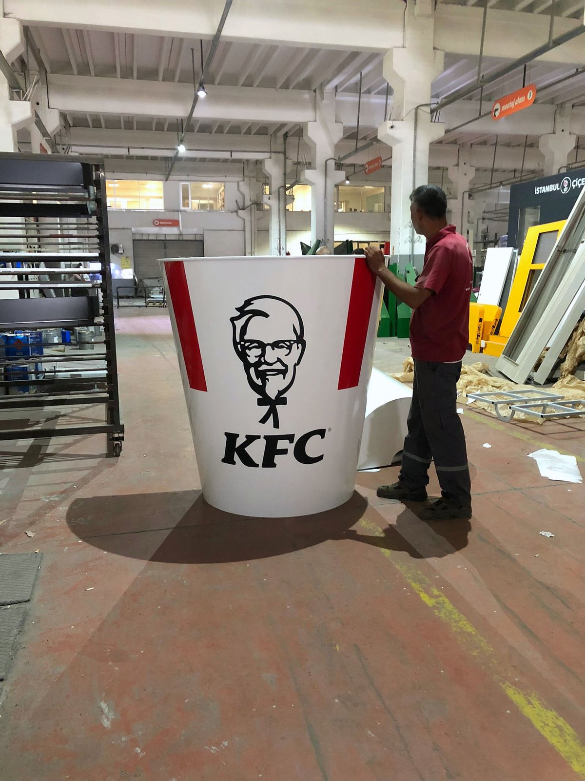 KFC — Ürün formunda numune