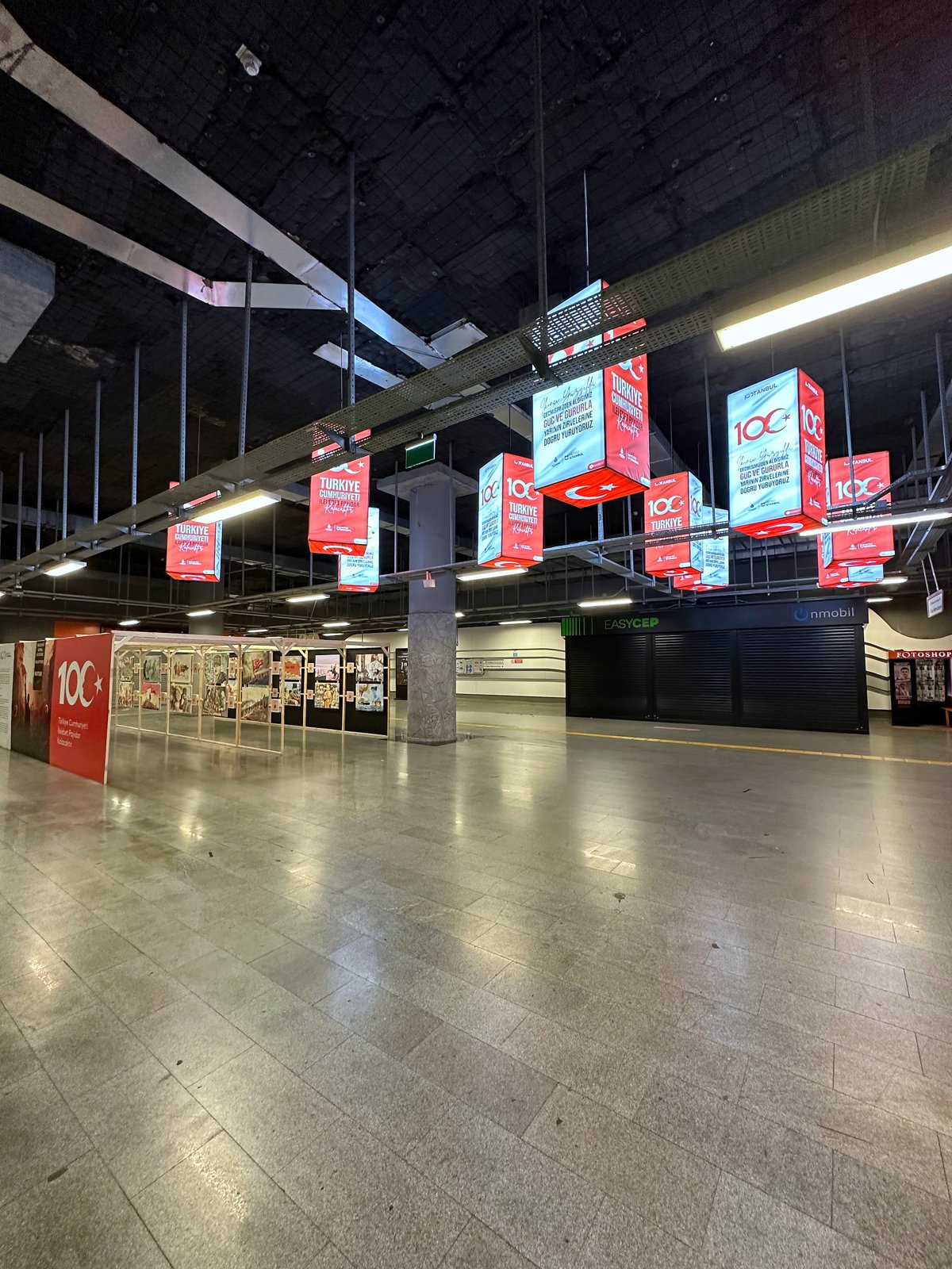 İBB — Etkinlik mekânı giydirme