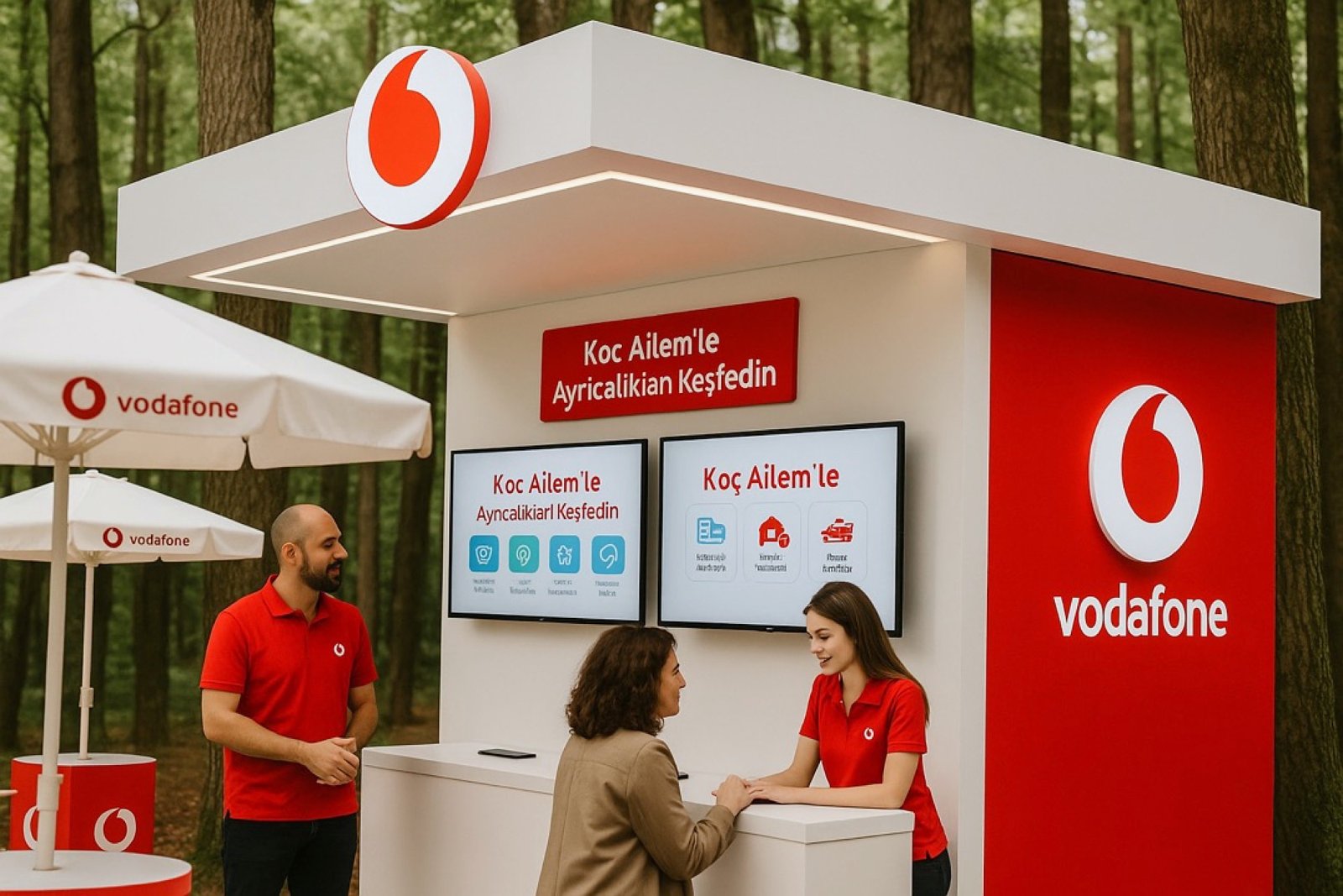 Vodafone × Koç Ailem — Cinema Under the Sky